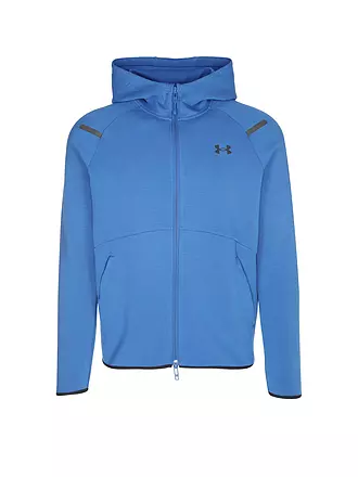 UNDER ARMOUR | Chaqueta con capucha para hombre UA Unstoppable | blau